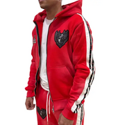 Peace and chaos fire and ice hoodie - HOODIE