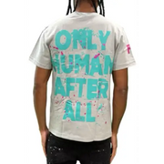 Peace and chaos only human after all CROPPED t-shirt - T-SHIRT