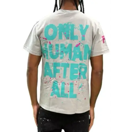 Peace and chaos only human after all CROPPED t-shirt - T-SHIRT