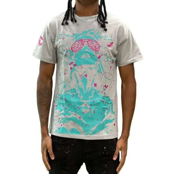 Peace and chaos only human after all CROPPED t-shirt - T-SHIRT