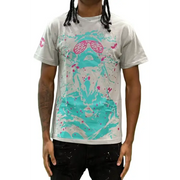 Peace and chaos only human after all CROPPED t-shirt - T-SHIRT