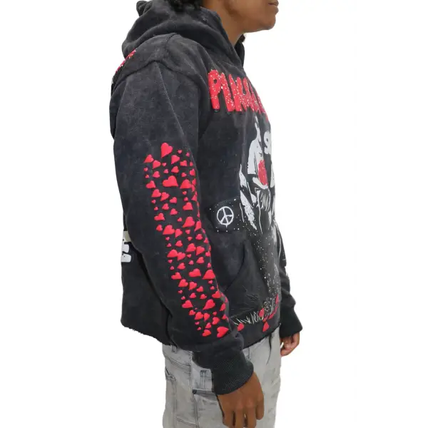 Peace and chaos spread love not war hoodie - HOODIE