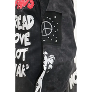 Peace and chaos spread love not war hoodie - HOODIE
