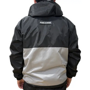 Peace and chaos windbreaker hoodie - HOODIE