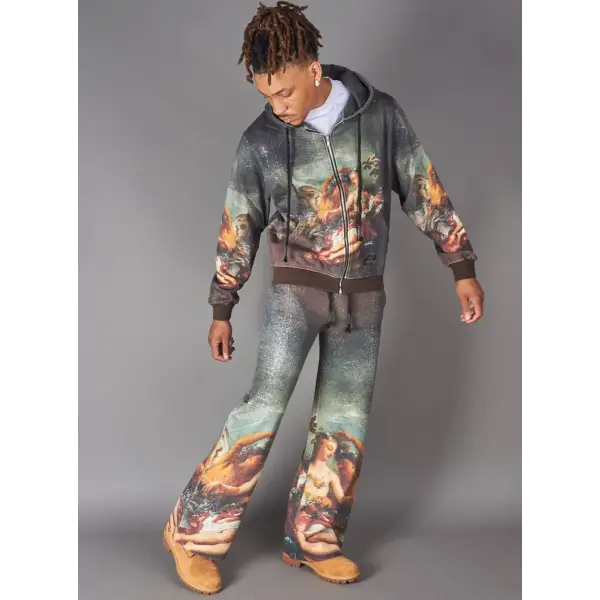 Politics joran renaissance print sweatpant - SWEAT PANT