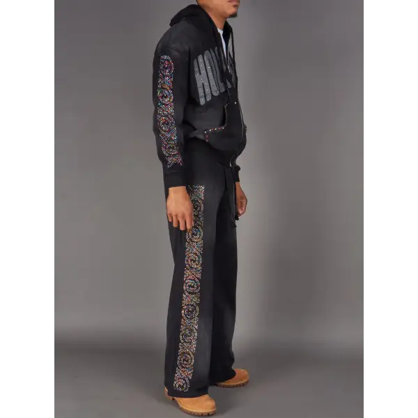 Politics lorian rhinestone sweatpant - SWEAT PANT