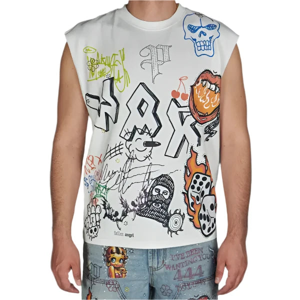 Politics mal muscle t-shirt - TANK TOP