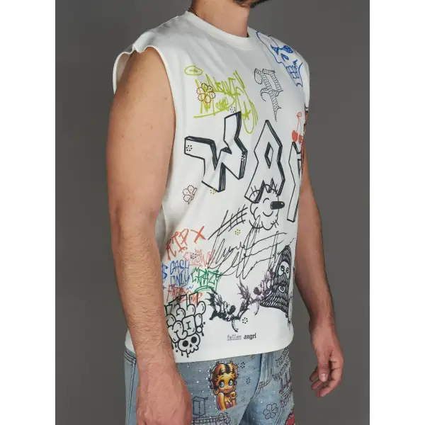 Politics mal muscle t-shirt - TANK TOP