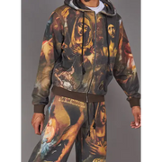 Politics melar renaissance art print jacket - HOODIE