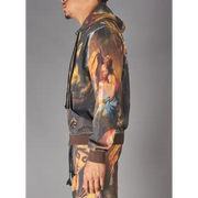 Politics melar renaissance art print jacket - HOODIE
