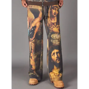Politics ravin renaissance-style artwork sweatpant - SWEAT PANT