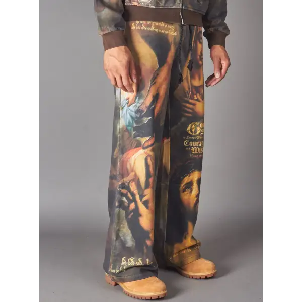 Politics ravin renaissance-style artwork sweatpant - SWEAT PANT