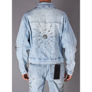 Politics sunray blossom denim jacket - JACKET