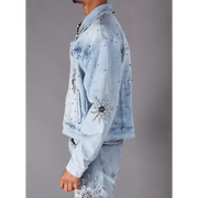 Politics sunray blossom denim jacket - JACKET