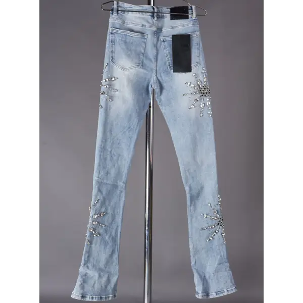 Politics sunray blossom wilfred flare denim - DENIM