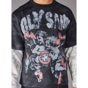 Politics thorn holy saint long sleeve t-shirt - T-SHIRT