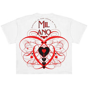 Premium Milano melted heart crew neck t-shirt - T - SHIRT - Cityswagusa.com
