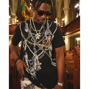 Preme all over chains t-shirt - T-SHIRT