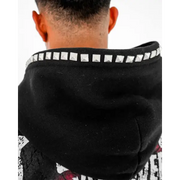 Preme broken studded zip up hoodie - HOODIE