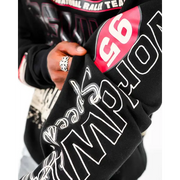 Preme longsleeve motocross patchwork crewneck - CREWNECK