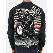 Preme longsleeve motocross patchwork crewneck - CREWNECK