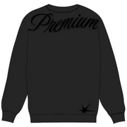 Premium milano black cat club crewneck sweatshirt - CREWNECK