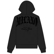 Premium milano black cat club hoodie - HOODIE