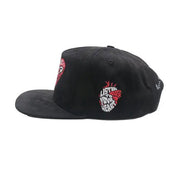 Premium Milano broken heart snapback hat by PREMIUM MILANO