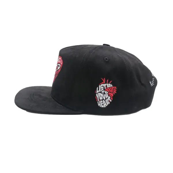 Premium Milano broken heart snapback hat by PREMIUM MILANO