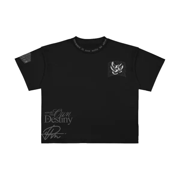Premium Milano chosen generation crew neck t-Shirt - SMALL / BLACK - T-SHIRT