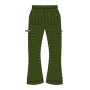 Premium milano destiny stacked cargo pants - SWEAT PANT