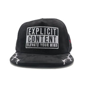 Premium Milano explicit content snapback hat by PREMIUM MILANO