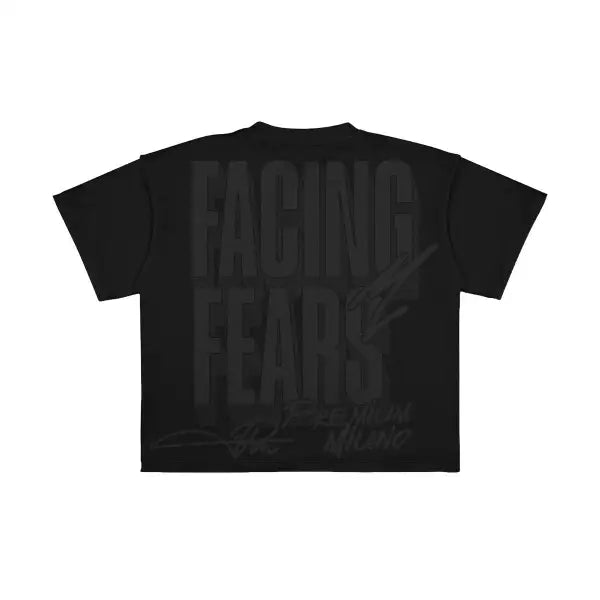 Premium Milano facing fears crewneck t-shirt by PREMIUM MILANO