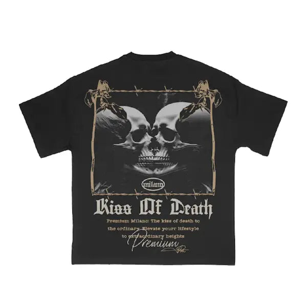 Premium milano kiss of death t-shirt - T-SHIRT