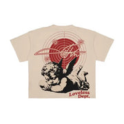 Premium Milano loveless crewneck t-shirt by PREMIUM MILANO