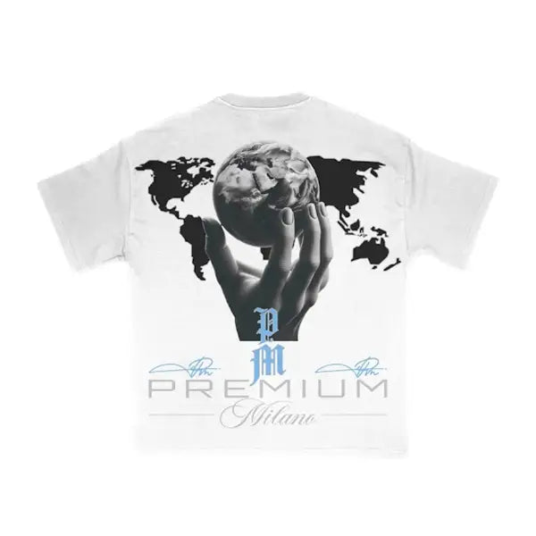 Premium milano one world t-shirt - T-SHIRT