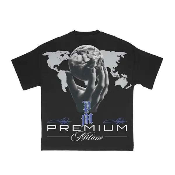 Premium milano one world t-shirt - T-SHIRT