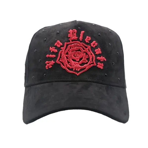 Premium Milano stone rose trucker hat by PREMIUM MILANO