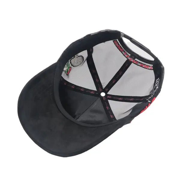 Premium Milano stone rose trucker hat by PREMIUM MILANO