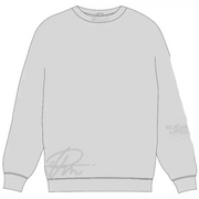Premium milano tonal crew neck sweatshirt - MEDIUM / H.GRY - SWEATSHIRTS