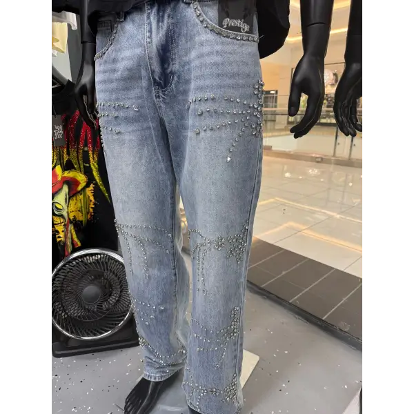 Prestige embellished denim - DENIM