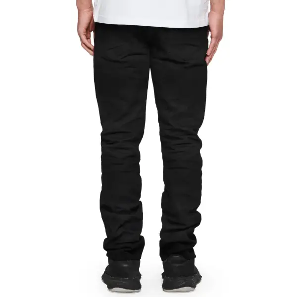 Purple 3d subdued lacquer denim - DENIM