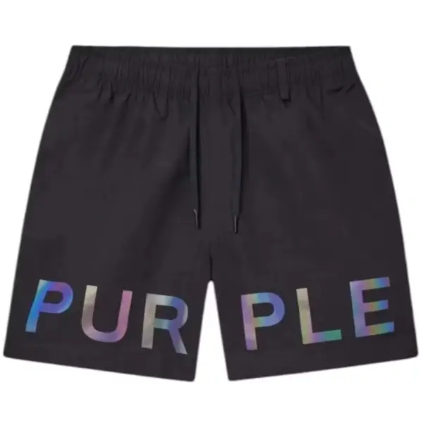 Purple all around shorts - SHORTS