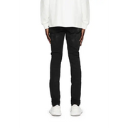 Purple Black Oil Slim Fit Denim - DENIM