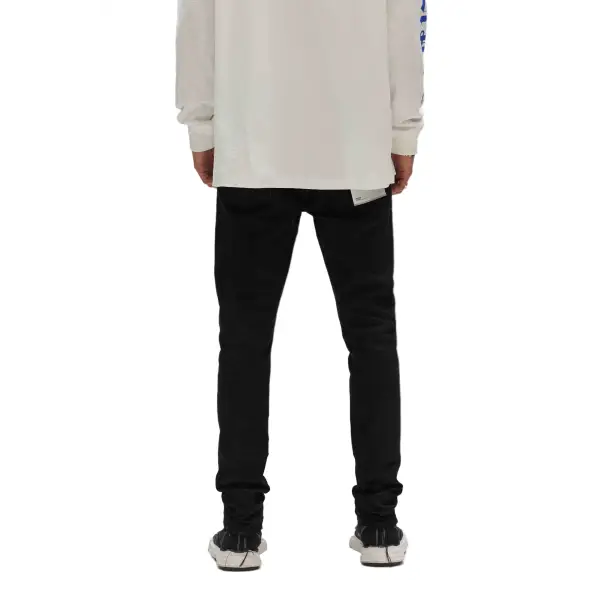 Purple Black Raw Denim - DENIM