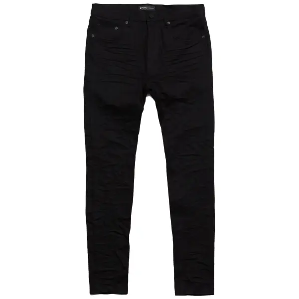 Purple Black Raw Denim - DENIM