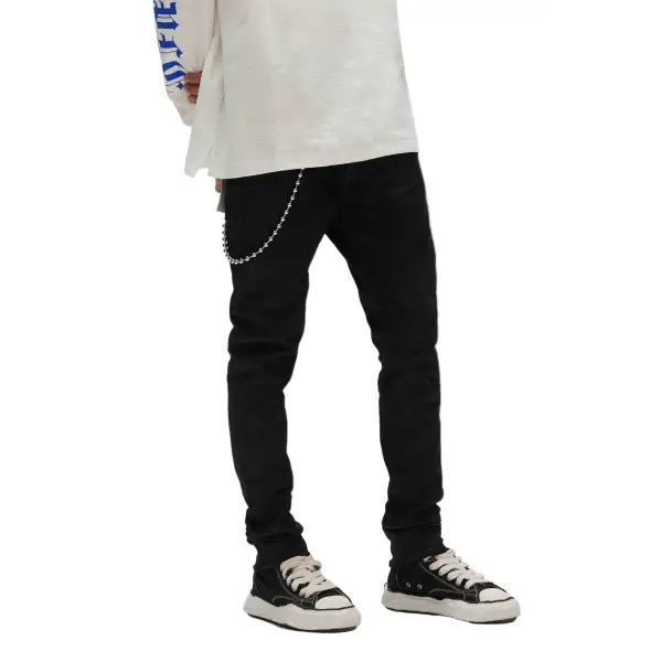 Purple Black Raw Denim - DENIM