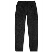 Purple Black Resin Slim Fit Denim - DENIM