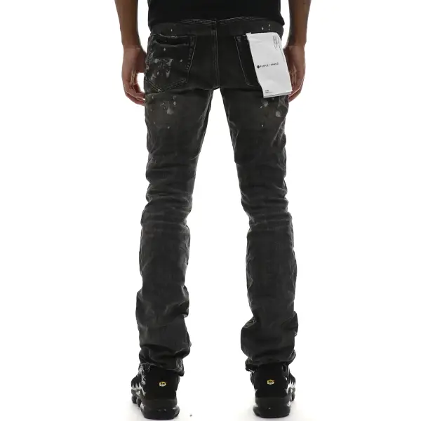 Purple Brand Dirty Vintage White Paint Denim - ECtrendsetters