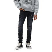 Purple brand reflective paint repair denim - DENIM